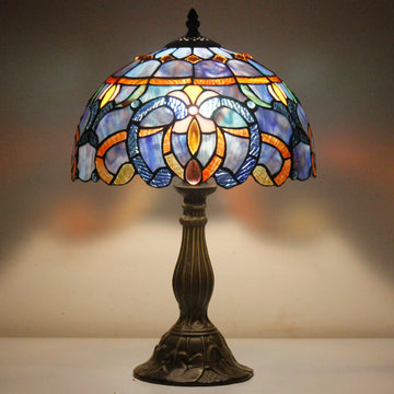 Werfactory® Tiffany Table Lamp 12 Inch